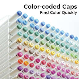 Color-coded Caps, Find Colors Quickly