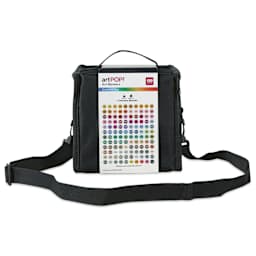 artPOP! Chisel and Fine Dual Tip Alcohol Art Marker Set - Set of 121, Assorted, back of packaging