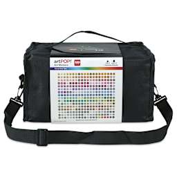 artPOP! Chisel and Fine Dual Tip Alcohol Art Marker Set - Set of 321, Assorted, back of packaging