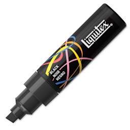 Liquitex Marker - Black, Chisel Tip, 8 mm