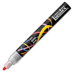 Liquitex Marker - Red, Bullet Tip, 2 mm