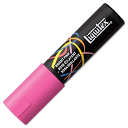 Liquitex Marker - Bright Pink, Chisel Tip, 8 mm, capped