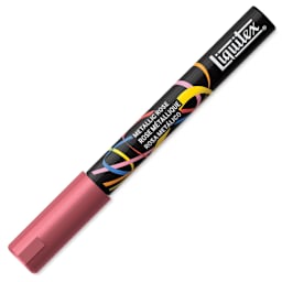 Liquitex Marker - Metallic Rose, Bullet Tip, 2 mm, capped