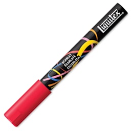 Liquitex Marker - Scarlet, Bullet Tip, 2 mm, capped