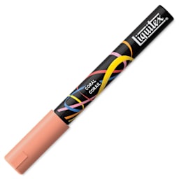 Liquitex Marker - Coral, Bullet Tip, 2 mm, capped