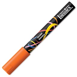 Liquitex Marker - Orange, Bullet Tip, 2 mm, capped