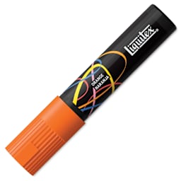 Liquitex Marker - Orange, Chisel Tip, 15 mm, capped