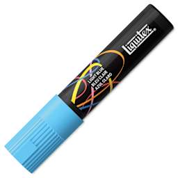 Liquitex Marker - Light Blue, Chisel Tip, 15 mm, capped