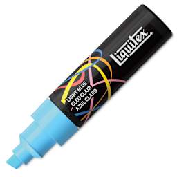 Liquitex Marker - Light Blue, Chisel Tip, 8 mm