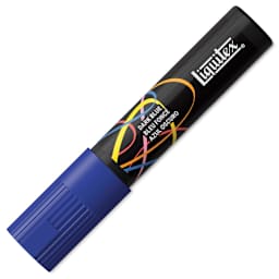 Liquitex Marker - Dark Blue, Chisel Tip, 15 mm, capped