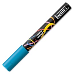 Liquitex Marker - Turquoise, Bullet Tip, 2 mm, capped