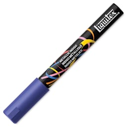 Liquitex Marker - Metallic Indigo, Bullet Tip, 2 mm, capped