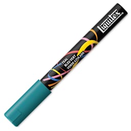 Liquitex Marker - Teal, Bullet Tip, 2 mm, capped