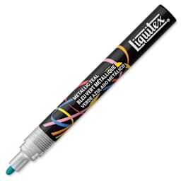 Liquitex Marker - Metallic Teal, Bullet Tip, 2 mm