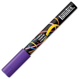 Liquitex Marker - Purple, Bullet Tip, 2 mm, capped