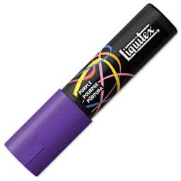 Liquitex Marker - Purple, Chisel Tip, 8 mm, capped