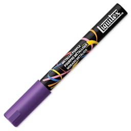 Liquitex Marker - Metallic Purple, Bullet Tip, 2 mm, capped