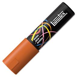 Liquitex Marker - Brown, Chisel Tip, 8 mm, capped
