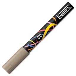 Liquitex Marker - Taupe, Bullet Tip, 2 mm, capped