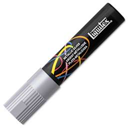 Liquitex Marker - Metallic Silver, Chisel Tip, 15 mm, capped