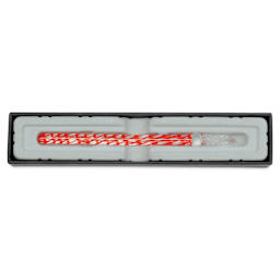 Herbin Straight Glass Dip Pen - Carob Tree Red, in packaging