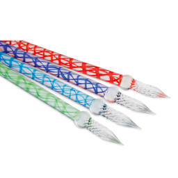 Herbin Straight Glass Dip Pens, close up of tips