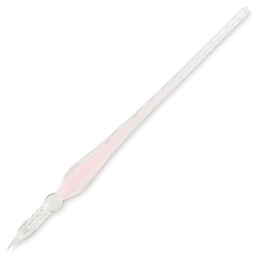Herbin Twisted Glass Dip Pen - Pale Pink