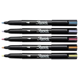 Sharpie Creative Acrylic Markers - Set of 5, Warm Tones, Fine Tip