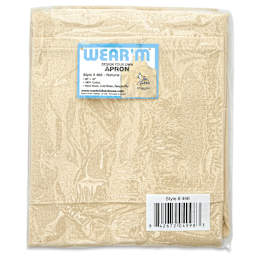 Wear’m Design Your Own Canvas Apron with Pockets - 29" x 32", in packaging