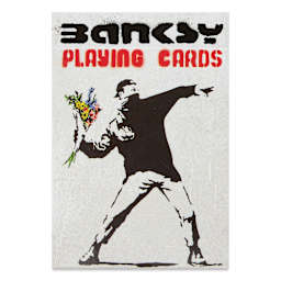 Piatnik Banksy Playing Cards - 2-1/2" x 3-1/2", front of packaging