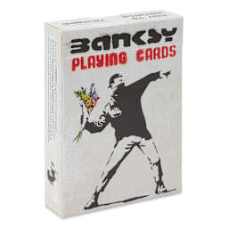 Piatnik Banksy Playing Cards - 2-1/2" x 3-1/2", packaging
