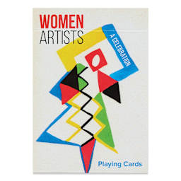 Piatnik Women Artists Playing Cards - 2-1/2" x 3-1/2", front of packaging