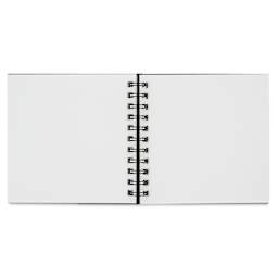 Fluid Watercolor Journal - Cold Press, 6" x 6", open