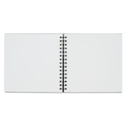 Fluid Watercolor Journal - Cold Press, 8" x 8", open