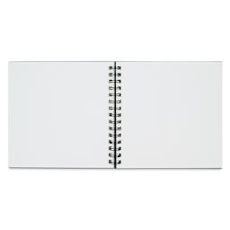 Fluid Watercolor Journal - Hot Press, 8" x 8", open