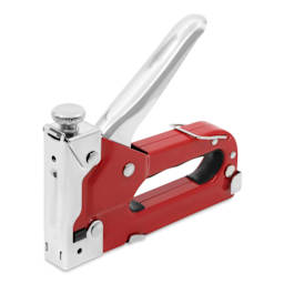 Dritz Heavy Duty Staple Gun -  Red angled view