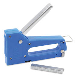 Dritz Light Duty Staple Gun - Blue with included staples