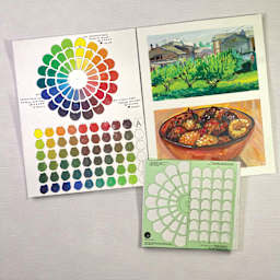 Pacific Arc ColourJot Mixing Template - Crescents