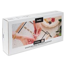 Crafter Woven Seed Bead Workshop Kit packaging