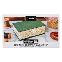 Crafter Clamshell Box with Fine Art Paper Workshop Kit front of packaging