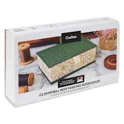 Crafter Clamshell Box with Fine Art Paper Workshop Kit packaging
