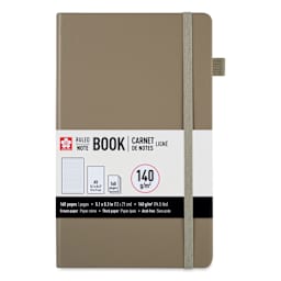 Sakura Notebook - Cinder, 5.1" x 8.3", Ruled