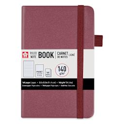 Sakura Notebook - Mulberry, 3.5" x 5.5", Ruled