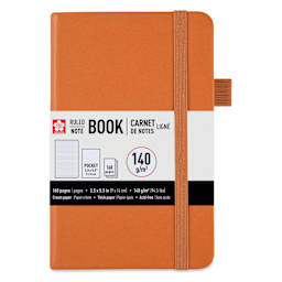 Sakura Notebook - Amber, 3.5" x 5.5", Ruled