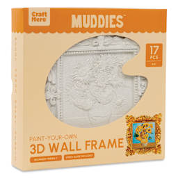 Craft Hero Muddies 3D Wall Frame Painting Kit - Sunflowers, front of packaging