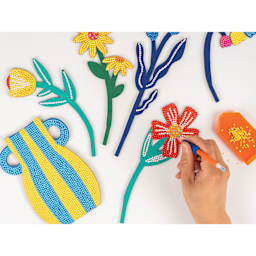 Craft Hero PixelPop 3D Flower Display Kit - Capri Bloom, flowers