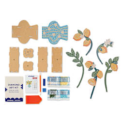 Craft Hero PixelPop 3D Flower Display Kit - Limoncello, contents
