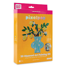 Craft Hero PixelPop 3D Flower Display Kit - Limoncello, front of packaging