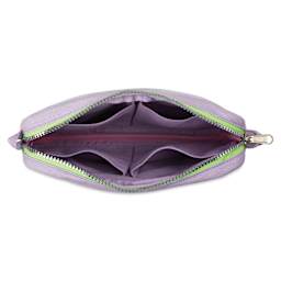 Soolla Studio Pouch - 80's Windbreaker, open