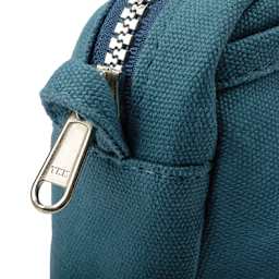 Soolla Studio Pouch - Aquamarine, zipper